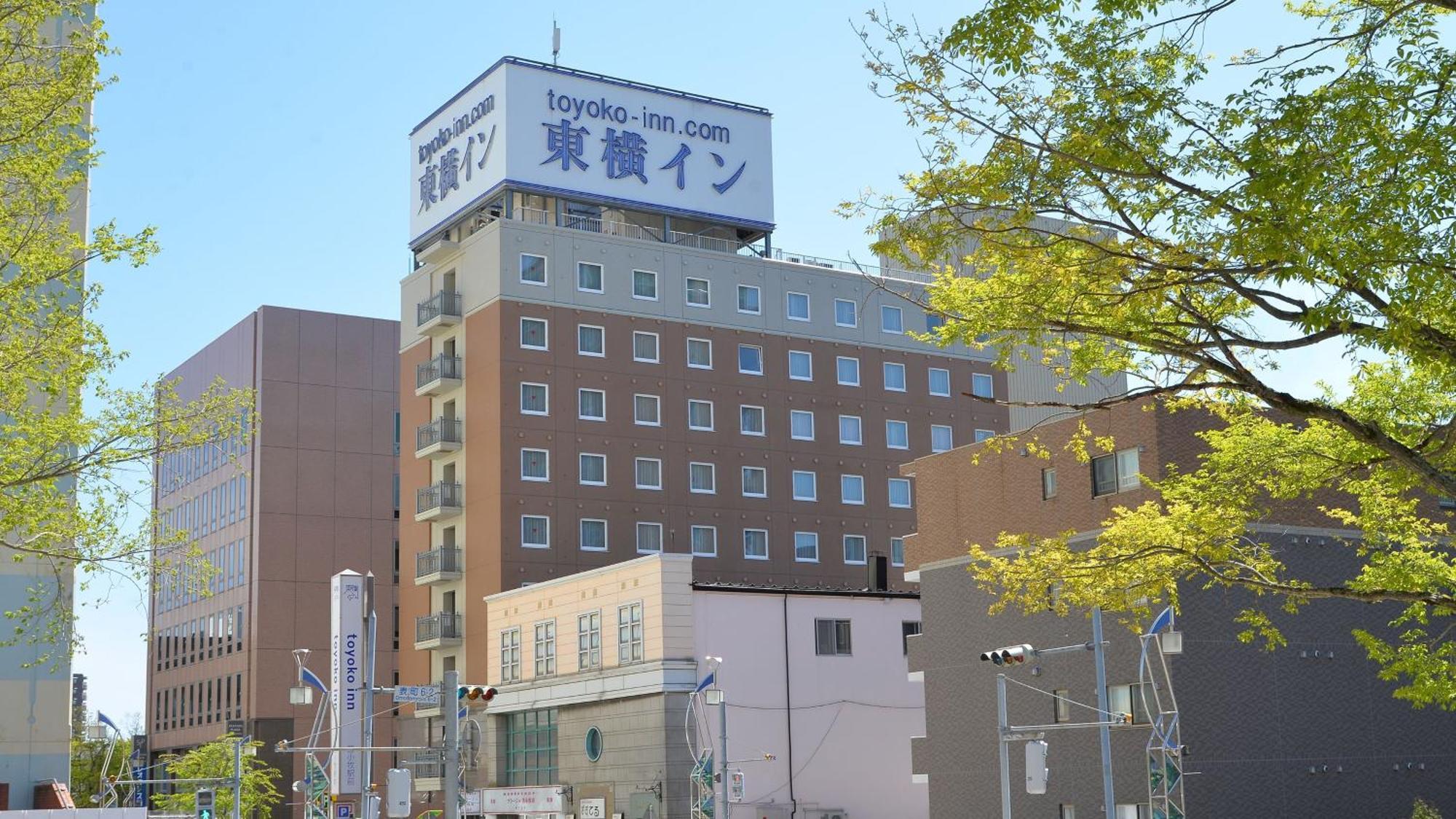 Toyoko Inn Hokkaido Tomakomai Ekimae Exterior foto